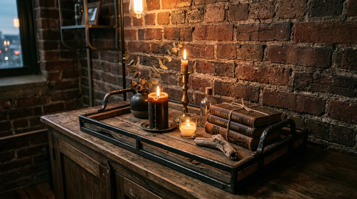 Choose a tray shape that fits the furniture lines